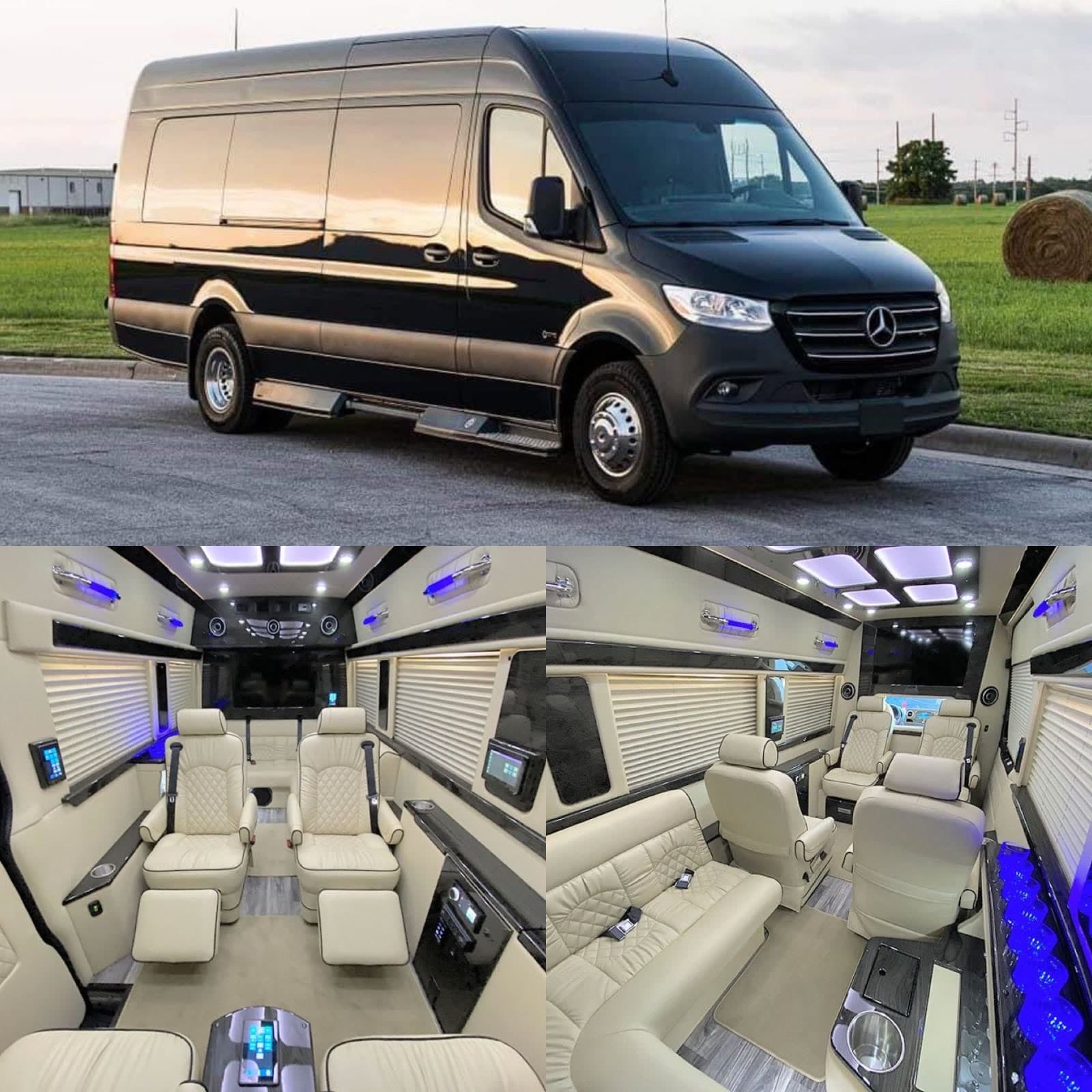 Jet Sprinter 777 with a bright executive cabin and three-quarter exterior view
